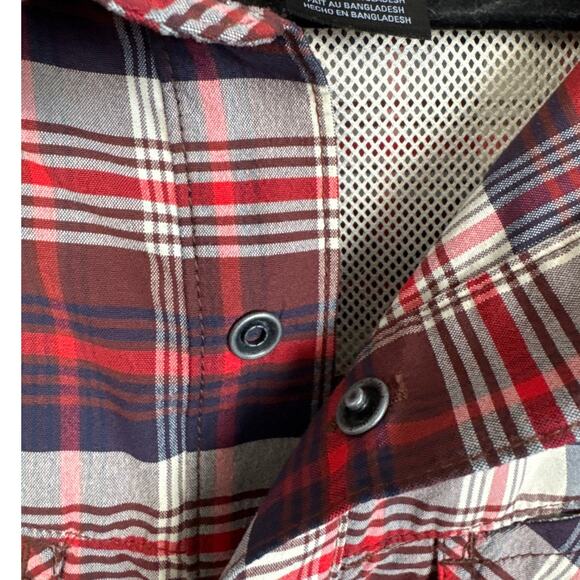 5.11 Tactical Men's Sipstream Covert Shirt Lightweight Plaid Size L CCW Conceal - Picture 8 of 12